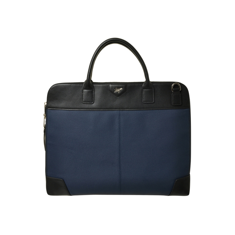 BUSINESS FLAT TOTE BAG (NAVY)